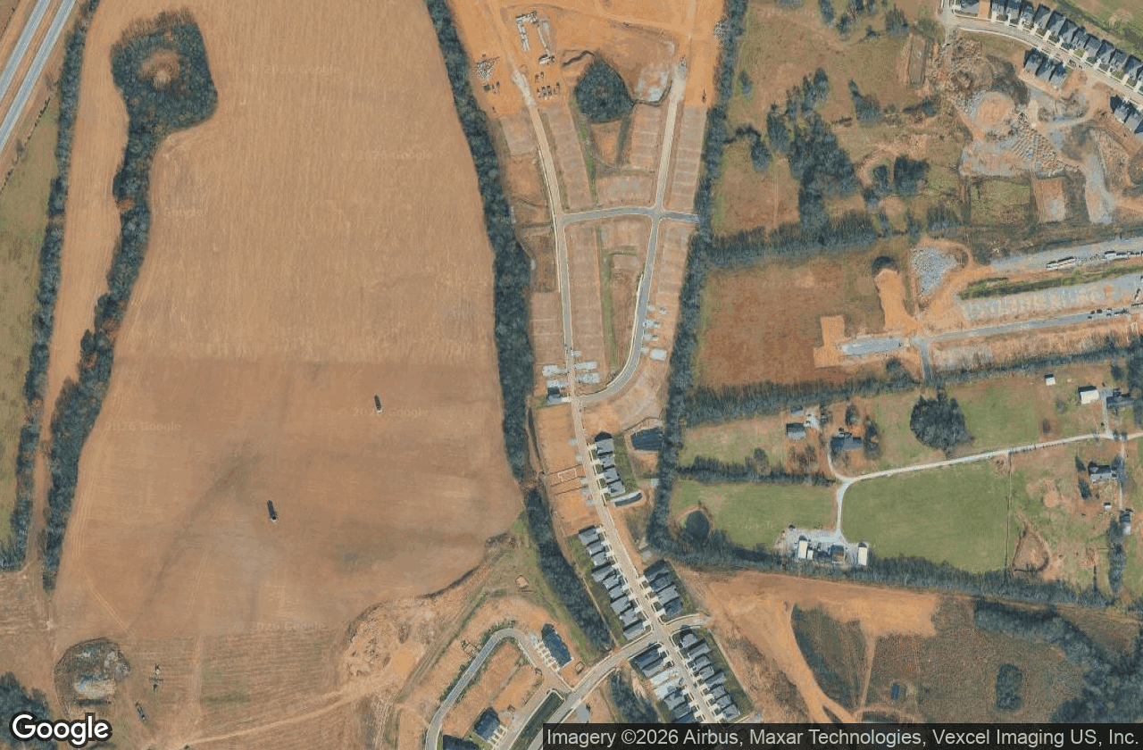 Aerial view of the Nexus master plan taking shape in Gallatin, TN