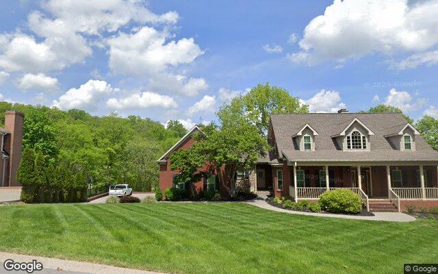 A porch home on Golfview Drive.