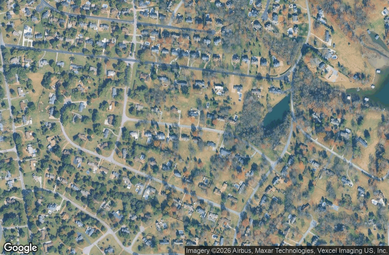 Aerial view of Cumberland Hills, Hendersonville