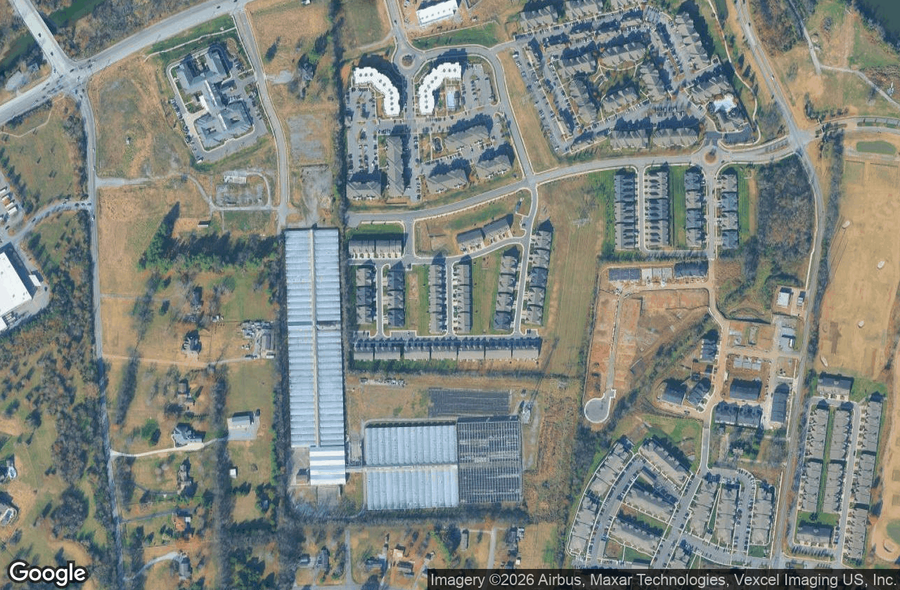 Aerial view of Foxland Crossing, Gallatin, TN