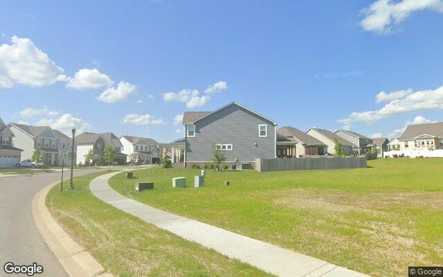 New homes along McCains Station's streets