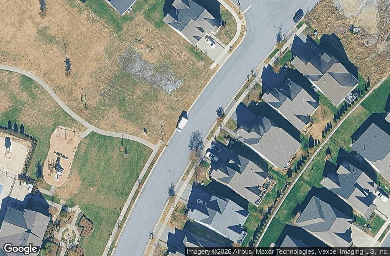 Playground and greenspace within Millstone's amenity area, Hendersonville