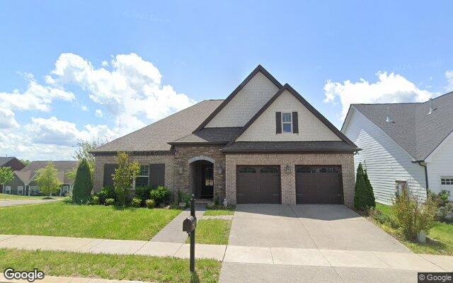 A brick-and-stone single-family home in Millstone, Hendersonville