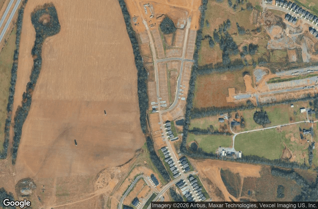 Aerial view of the Nexus master plan taking shape in Gallatin, TN